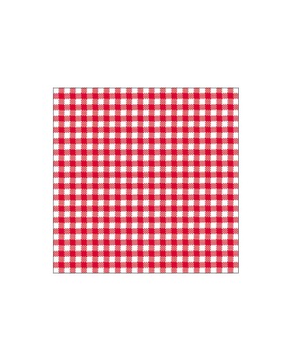 Servetele de masa, 20 buc, 33x33 cm, Vichy Red - AMBIENTE